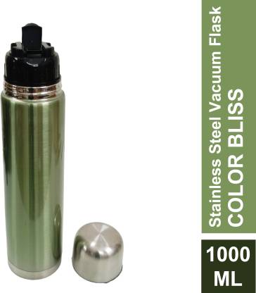 EAGLE Color Bliss Stainless Steel Vacuum Double Wall Hot & Cold Bottle for Office Home 1000 ml Flask