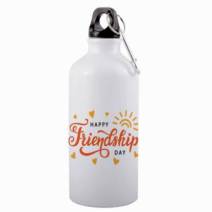 COLOR YARD COLOR_YARD_best happy-friendship-day cute print text design on 600 ml Sipper