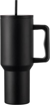 Thyme Tumbler with Handle, lid and Straw 1200ML Cup Quencher 1200 ml Flask