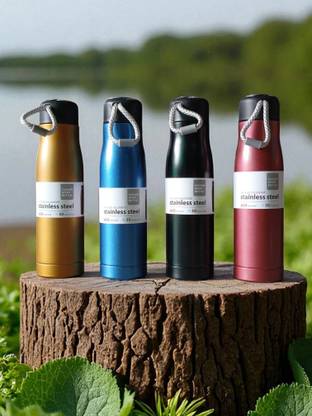 OOPS HOT AND COLD WATER BOTTLE 550ML STAINLESS STEEL FLASK VACUUM 550 ml Steel Flask