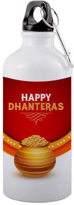 Pigmentz best happy dhanteras with golden-coin-pot background on 760 ml Bottle