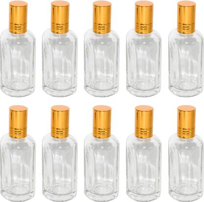 sultan Fancy Plain 6ml Roll-on Empty Attar Glass Bottles 6 ml Bottle