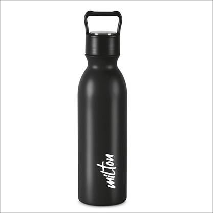 MILTON ALICE 750 BLACK Hot & Cold For 24 Hours 100% Leak Proof Rust Proof 750 ml Bottle