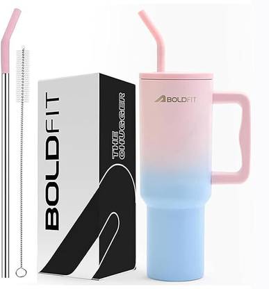 BOLDFIT 1200 ml Steel Shaker