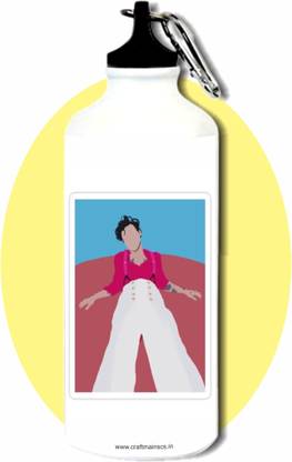 craft maniacs HARRY STYLES IN TUX 600 ML SIPPER BOTTLE FOR STYLES LOVERS 600 ml Sipper