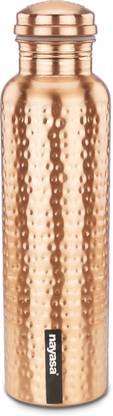 NAYASA Dimple Copper Bottle 1075 ML | Rust and Leak Proof | 1075 ml Bottle