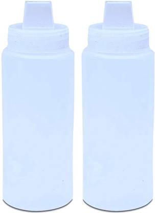 Jaity Squeeze Bottles for Cheese Blend Ketchup Mustard bottle, 16 oz / 473 ML, PACK 2 473 ml Bottle