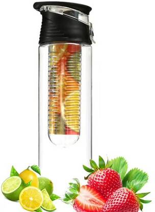 SLBB Fruit Infuser Water Bottle, BPA Free, 750 ML, 25 OZ Weight Loss & Detox 750 ml Plastic Bottle