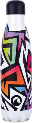 obouteille OPrism White Cola Stainless Steel Vacuum Insulated Leak Proof Water Bottle 500 ml Flask