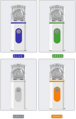 Lyla Handheld Portable Nebulizer Inhaler Ultrasonic Nebuliser Strong Mist Green 5 ml Bottle