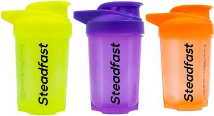 Steadfast NUTRITION Protein Shaker Blender Bottle with Blender Ball 1200 ml Plastic Shaker