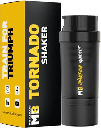 MUSCLEBLAZE Tornado 500 ml Plastic Shaker