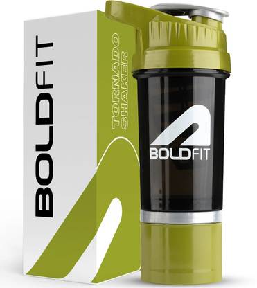 BOLDFIT Shaker Bottle For Protein Shake-Gym Sipper Bottle For Men & Women 500 ml Plastic Shaker