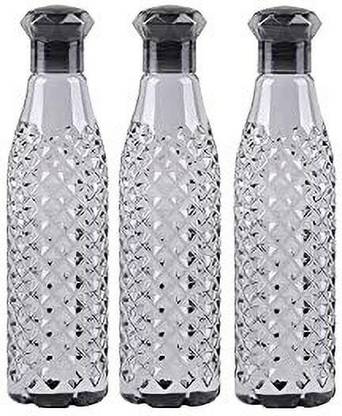 Flipkart SmartBuy NEW DESIGN OF WATER BOTTLE IN BLACK COLOR DIAMOND SHAPE WATER BOTTLE 1000 ml Bottle