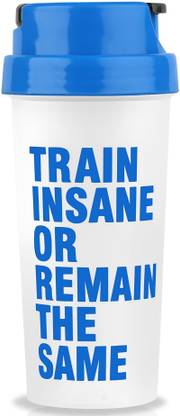 Dassio Protein Gym Shaker with Stainless Steel Mixer Ball & Mesh for Lump Free Shakes 700 ml Plastic Shaker