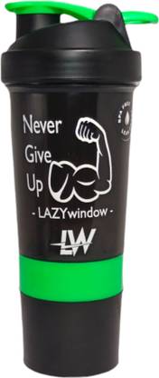 LAZYwindow 500 ml Plastic Shaker