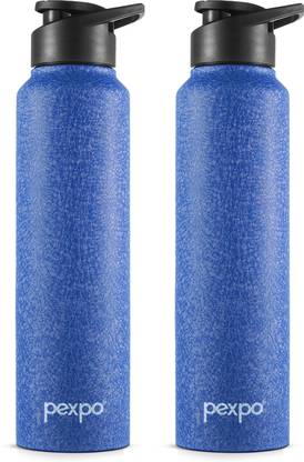 pexpo 1000 ml Sports and Hiking Stainless Steel Water Bottle, Chromo 950 ml Bottle