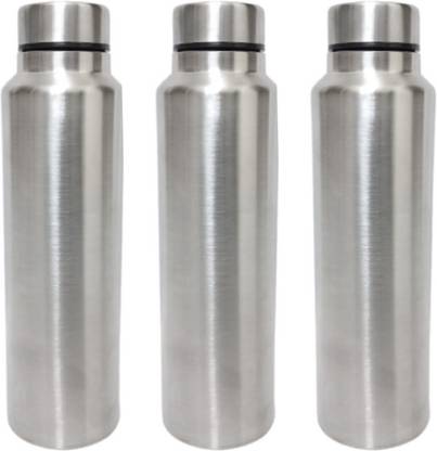Athis Athi's SS Water Bottle 1000 ML combo of 3, Each 1000 ml Bottle