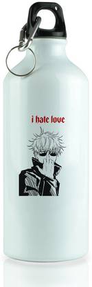 Nidhii Sales Unleash the Cursed Aura: Satoru Gojo Attitude,Anime Sipper Bottle 600 ml Bottle
