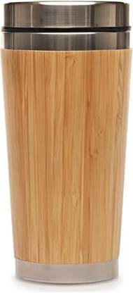 AVRAM 500 ml Steel, Bamboo Flask