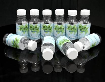 Fateh Zam Zam Small Empty Transparent Fibre Material Water Bottles (Set of 15) 70 ml Bottle