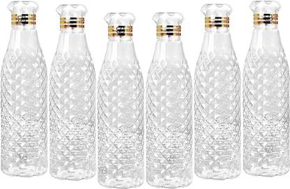 Hind Diamond Shape Water Bottle (Non breakable and Leak free) 1000 ml Bottle