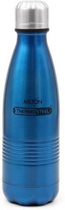 MILTON Duo DLX 350 Thermosteel Water Bottle, ISI Certified, 24 Hr Hot and Cold 350 ml Flask