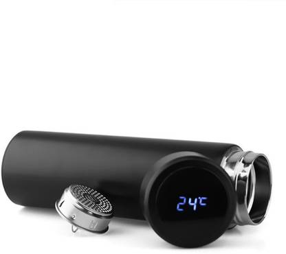 AMAYA COLLECTION LED Temperature Water Bottle Display Indicator Water Bottle Hot & Cool 500 ml Bottle