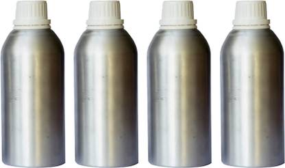 Zoka Aluminium Empty Bottle Multipurpose with Drop Nozzle & Cap with Seal 500 ml Bottle
