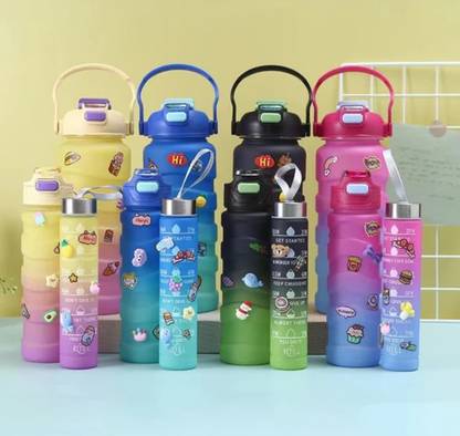 SML BKT Motivational water bottle 3 Pcs Water Bottle unique New

Design 3200 ml Sipper