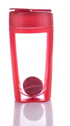 IRIS प्रोटीन मिक्स, लीक प्रूफ गारंटी BPA और थैलेट-फ्री प्लास्टिक, लाल 750 ml शेकर