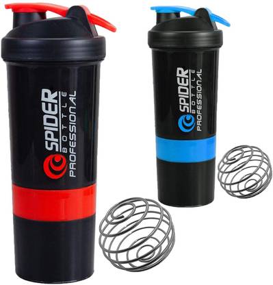 FIT FOCUS Combo Gym Shaker/Water Bottle for Gym/Protein Shaker Bottle With Blender Ball 500 ml Shaker