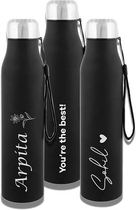 courage Customized/Personalized/Name/Logo Print on Stainless Steel Water Bottle (Dream) 1000 ml Bottle