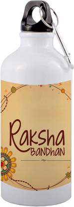 Pigmentz best happy raksha-bandhan text on rakhi background design on 760 ml Bottle