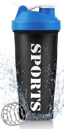 Dassio Sports Gym Shaker with Stainless Steel Mixer Ball for Protein Shakes 650 ml Shaker