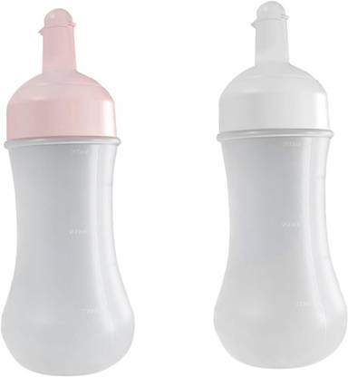 bosig 2pcs Squeeze Sauce Bottle with Scale Sauce Squeeze Bottle Jam 280 ml Bottle
