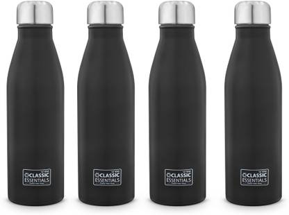 Classic Essentials Stainless Steel Agua Water Bottle For Fridge, School, Home, Office, Travel, 1000 ml Bottle
