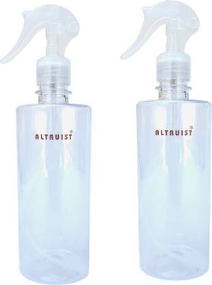Altruist Mist Transparent 500ml Trigger Spray Bottle for Liquid Sprayer (Set of 2) 1000 ml Spray Bottle
