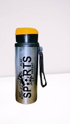 AGTraders 700 ml Steel Bottle With Drinking Glass