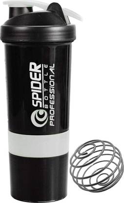 FIT FOCUS Gym Protein Shaker Bottle Drinking Bottle for Gym and Workout with Mixer Ball 500 ml Shaker