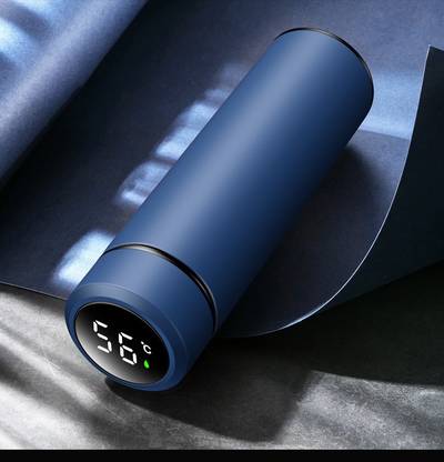 aaryashoppy 500 ML Thermos Insulated Hot Cold Flask LED Temperature Display Vacuum Bottle 500 ml Flask