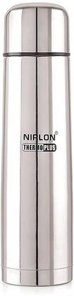 NIRLON Double Walled Vacuum Insulated Stainless Steel Flask, Hot & Cold Water Bottle 750 ml Flask  (Pack of 1, Steel/Chrome, Steel) at Rs. 449