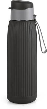 cello Steel-X 600 Insulated Inner Steel Outer Plastic Water Bottle, 630 ml Bottle