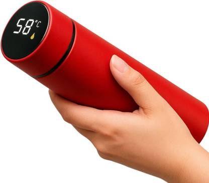 CROFIT Hot and Cold Smart LED Display Temperature Bottle 500 ml Steel Flask