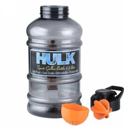 Fitness Scout Hulk Shaker, Sports Water Bottle for Gym, Protein Shaker Bottle, Gallon 1500 ml Shaker