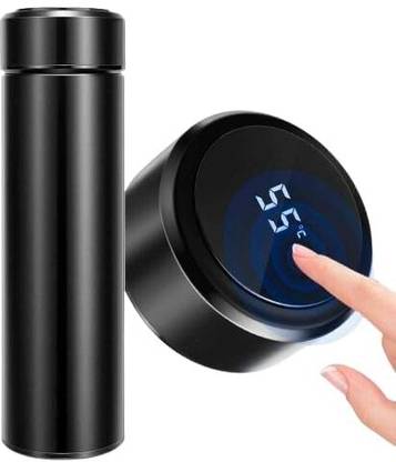 Rhobos Limited Edition LED Temperature Display Stainless Steel Extended 1-YEAR Warranty 400 ml Bottle