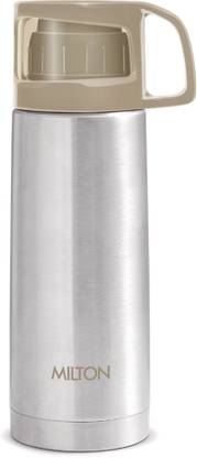 MILTON Thermosteel Glassy Drinking Cup Lid, 350 Ml, Grey 350 ml Flask
