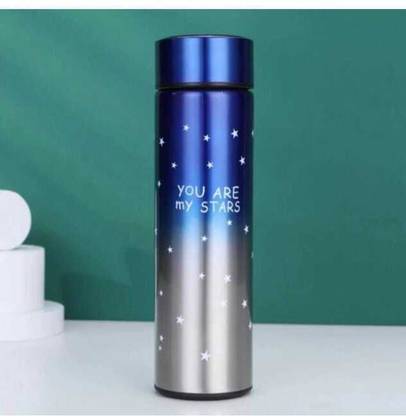 Hide Temperature Display Star Thermos 500ml blue Flask 500 ml Flask (Pack of 1, 0.5 ml Bottle