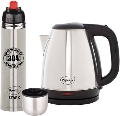 Pigeon 1.5 L Kettle With 1000 ml Stark Flask 1000 ml