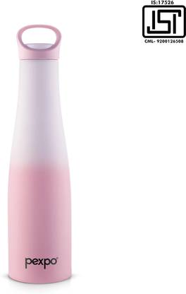 pexpo Morocco 24 Hrs Hot & Cold Stainless Steel Water Bottle Vacuum Insulated 600 ml Flask